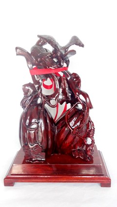 【廠家直銷批發供應 木雕工藝品 新婚禮品 甜甜蜜蜜 一件代發】價格,廠家,圖片,木質、竹質工藝品,如皋市下原鎮振新紅木工藝品廠-